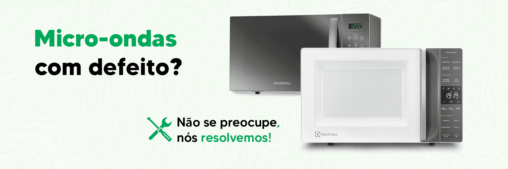 Conserto de micro-ondas